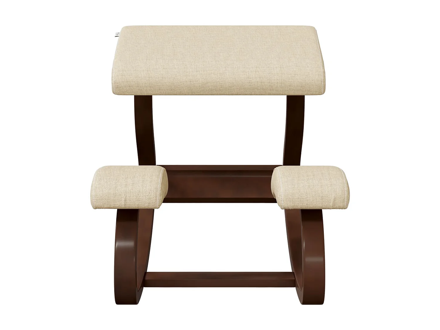 Sedia inginocchiata crema 48x71x51 cm multistrato di betulla