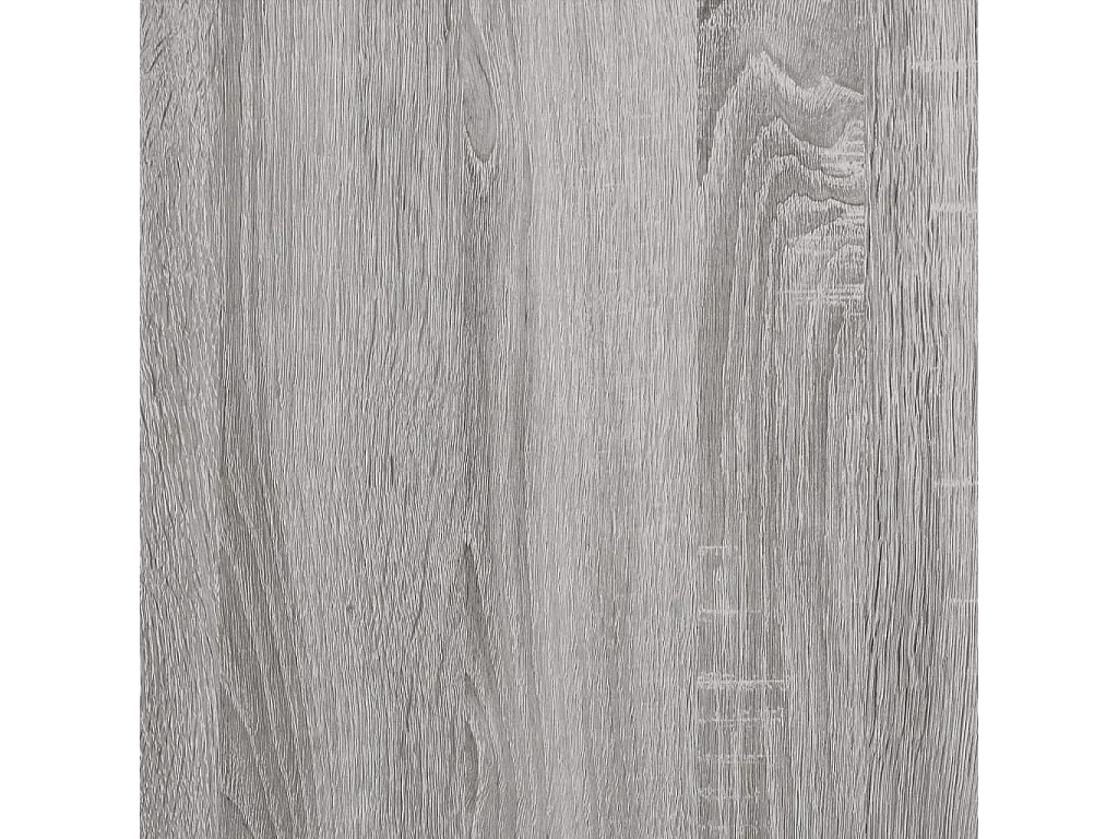 Mobile per dischi Sonoma grigio 84,5x38x48 cm in MDF