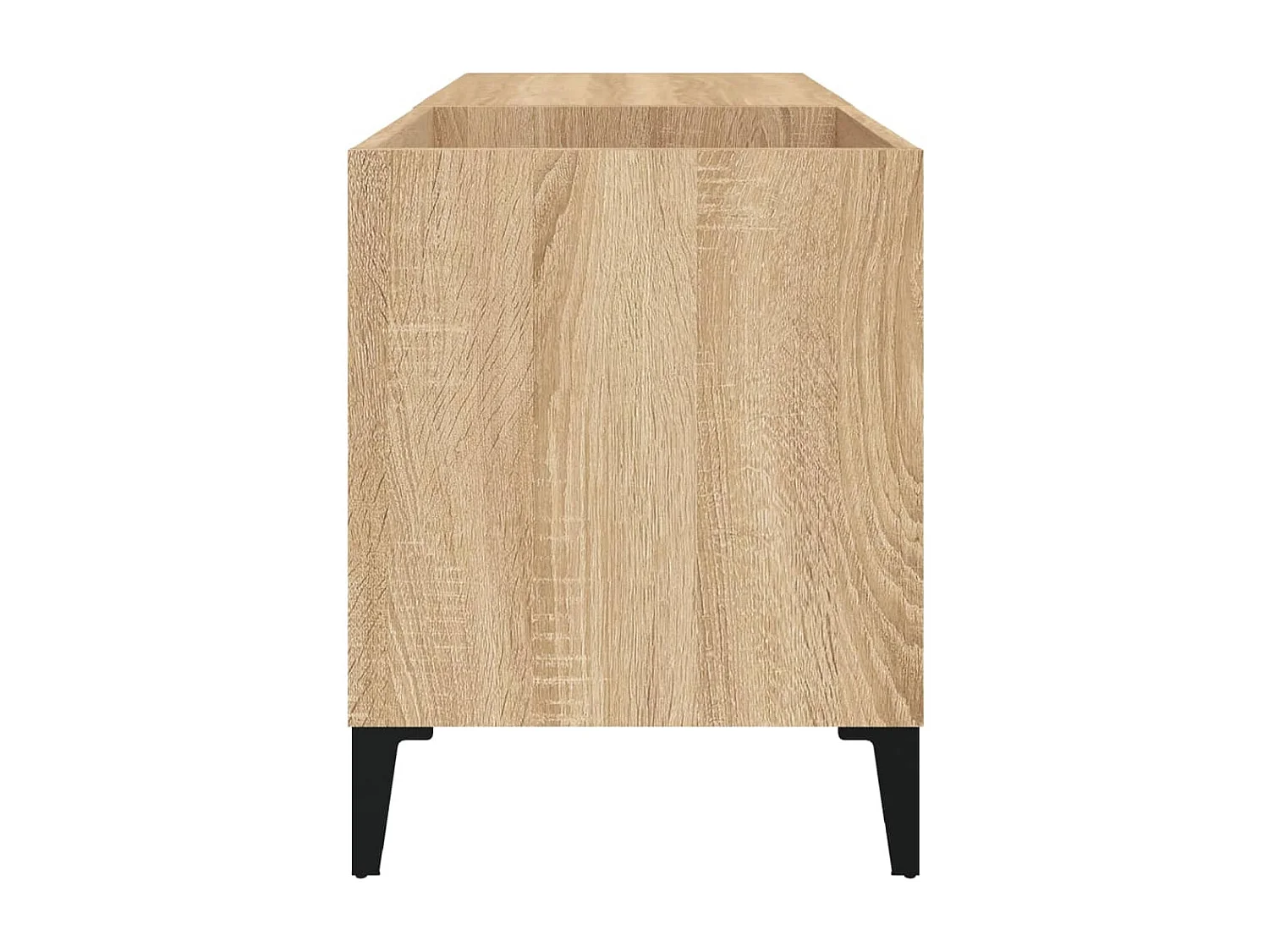 Armoire à disques chêne sonoma 84,5x38x48 cm bois d'ingénierie