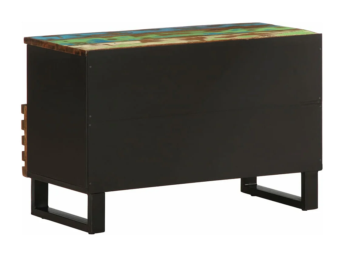 Mobile TV 70x34x46 cm in legno massello di acacia