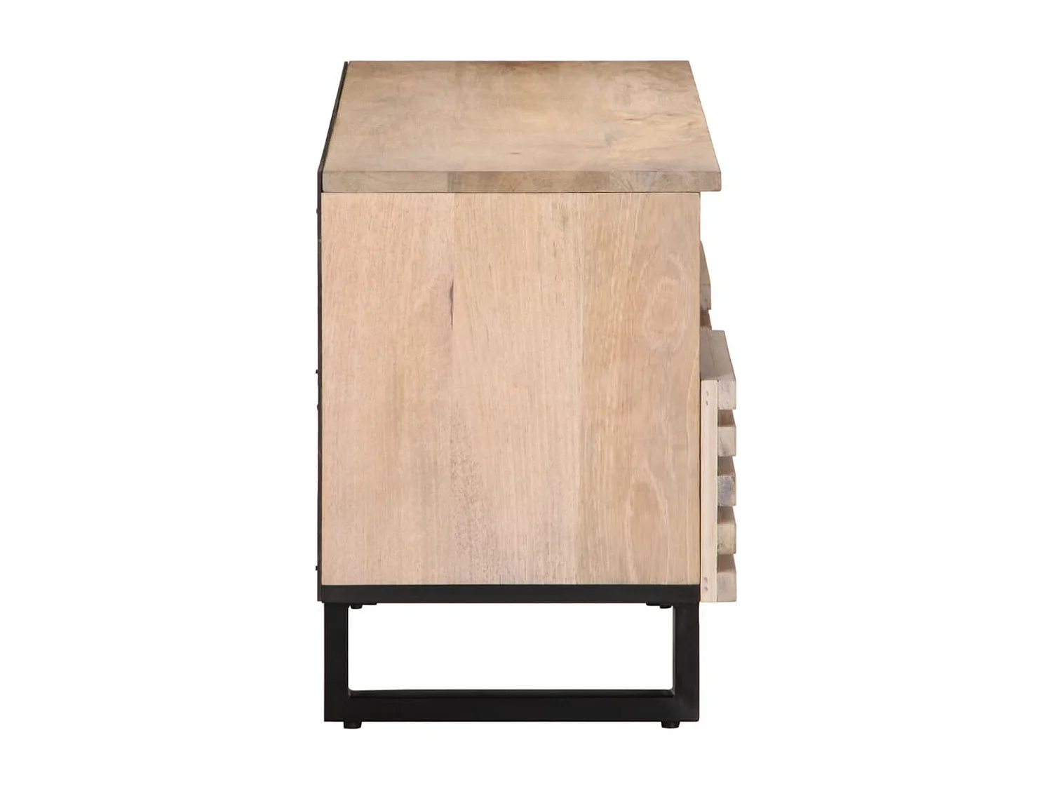 Mobile TV 100x34x46 cm in legno massello di mango