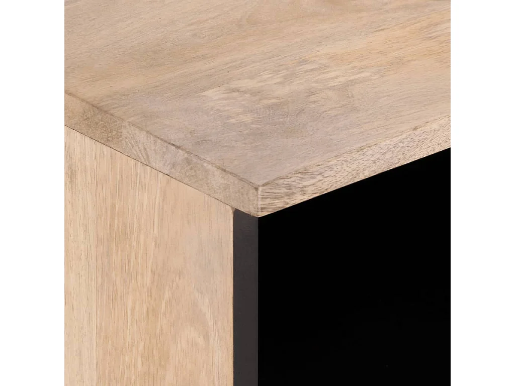 Mobile TV 100x34x46 cm in legno massello di mango