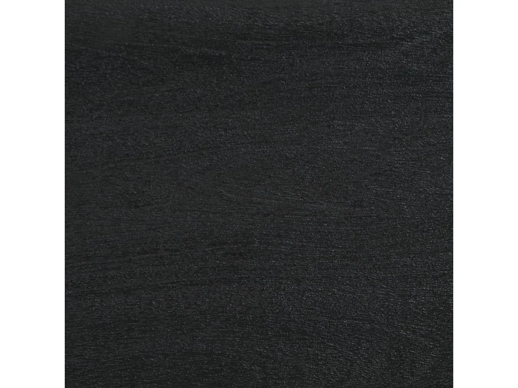 Buffet noir 60x33x75 cm bois d'ingénierie