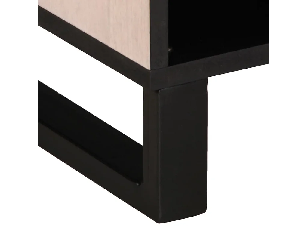 Mobile TV 80x34x46 cm in legno massello di mango