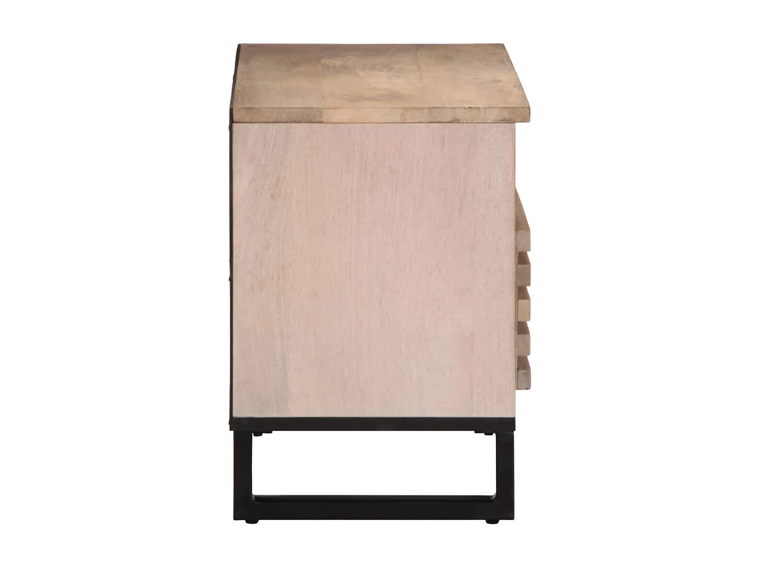 TV-meubel 80x34x46 cm massief mangohout