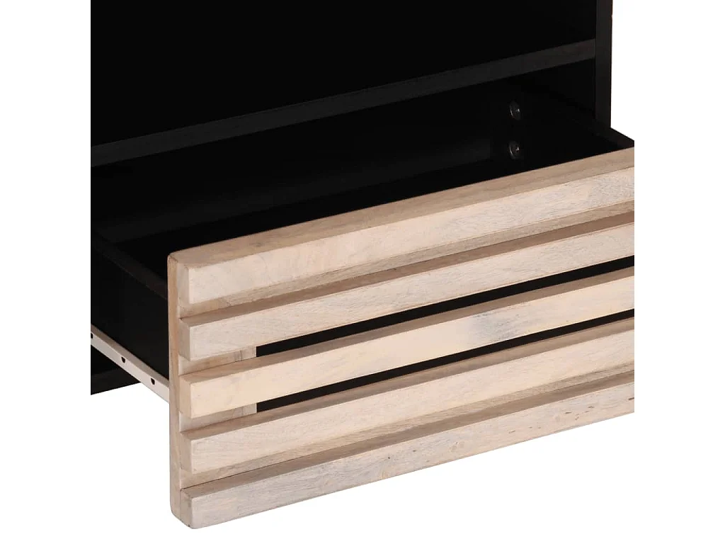 TV-meubel 80x34x46 cm massief mangohout