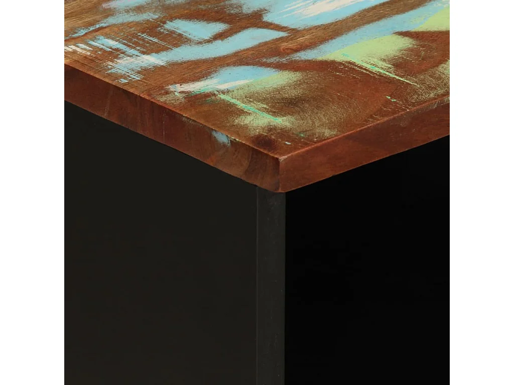 Mobile TV 80x34x46 cm in legno massello di acacia