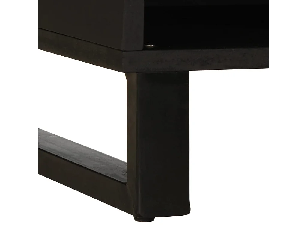 Meuble TV 80x34x46 cm bois d'acacia massif