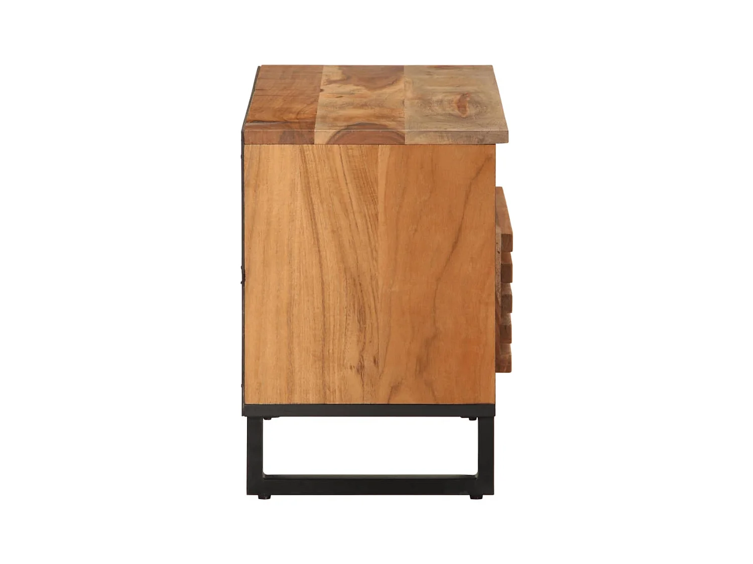 TV-meubel 80x34x46 cm massief acaciahout