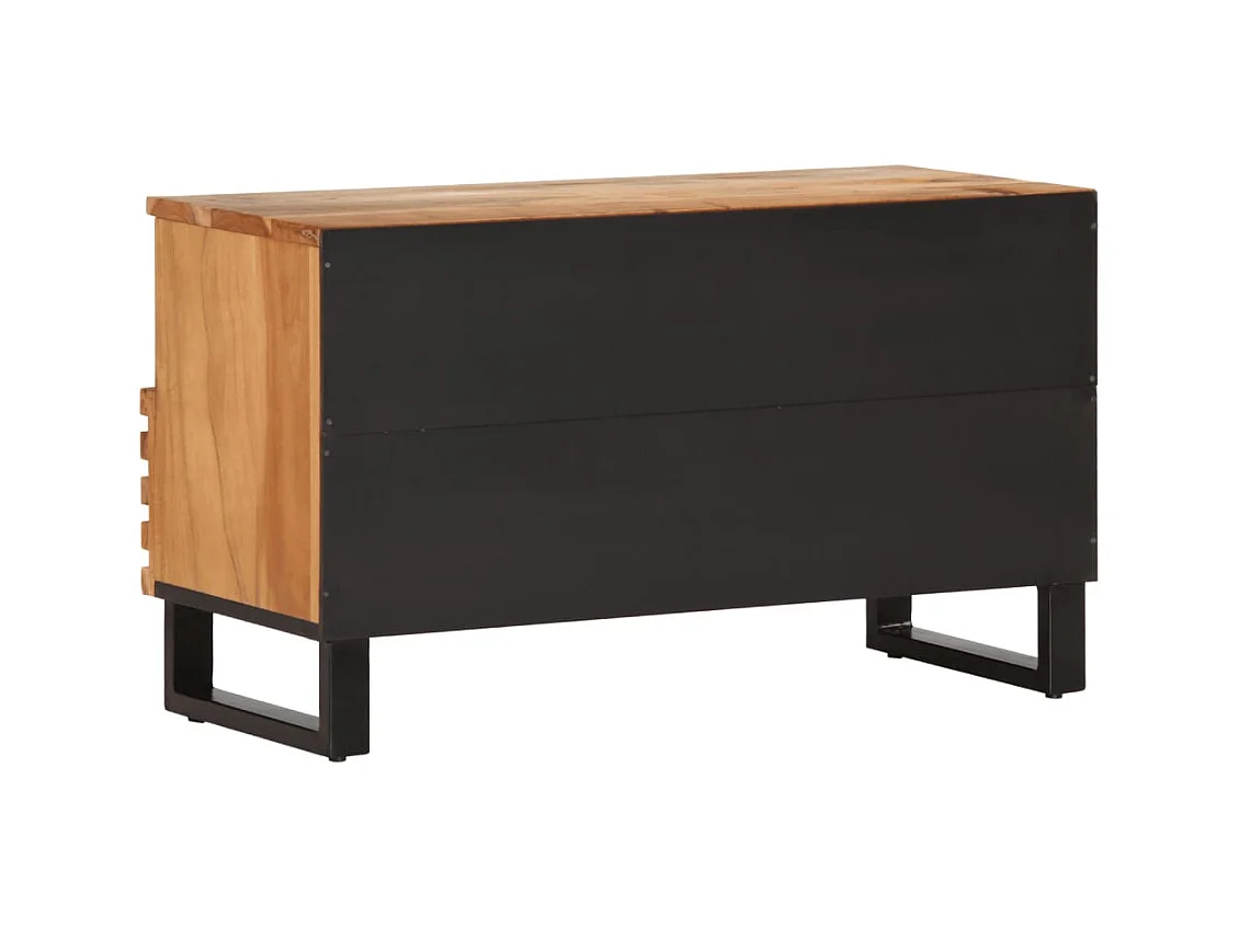 TV-meubel 80x34x46 cm massief acaciahout