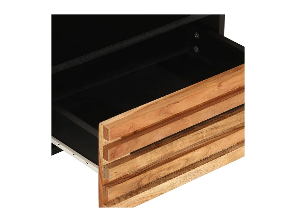 TV-meubel 80x34x46 cm massief acaciahout