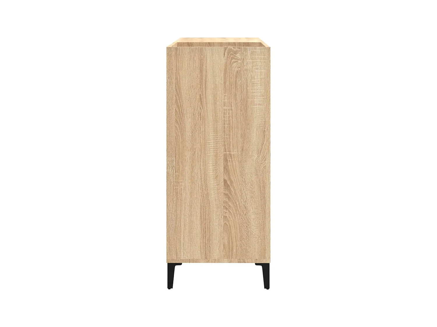Armoire à disques chêne sonoma 84,5x38x89 cm bois d'ingénierie