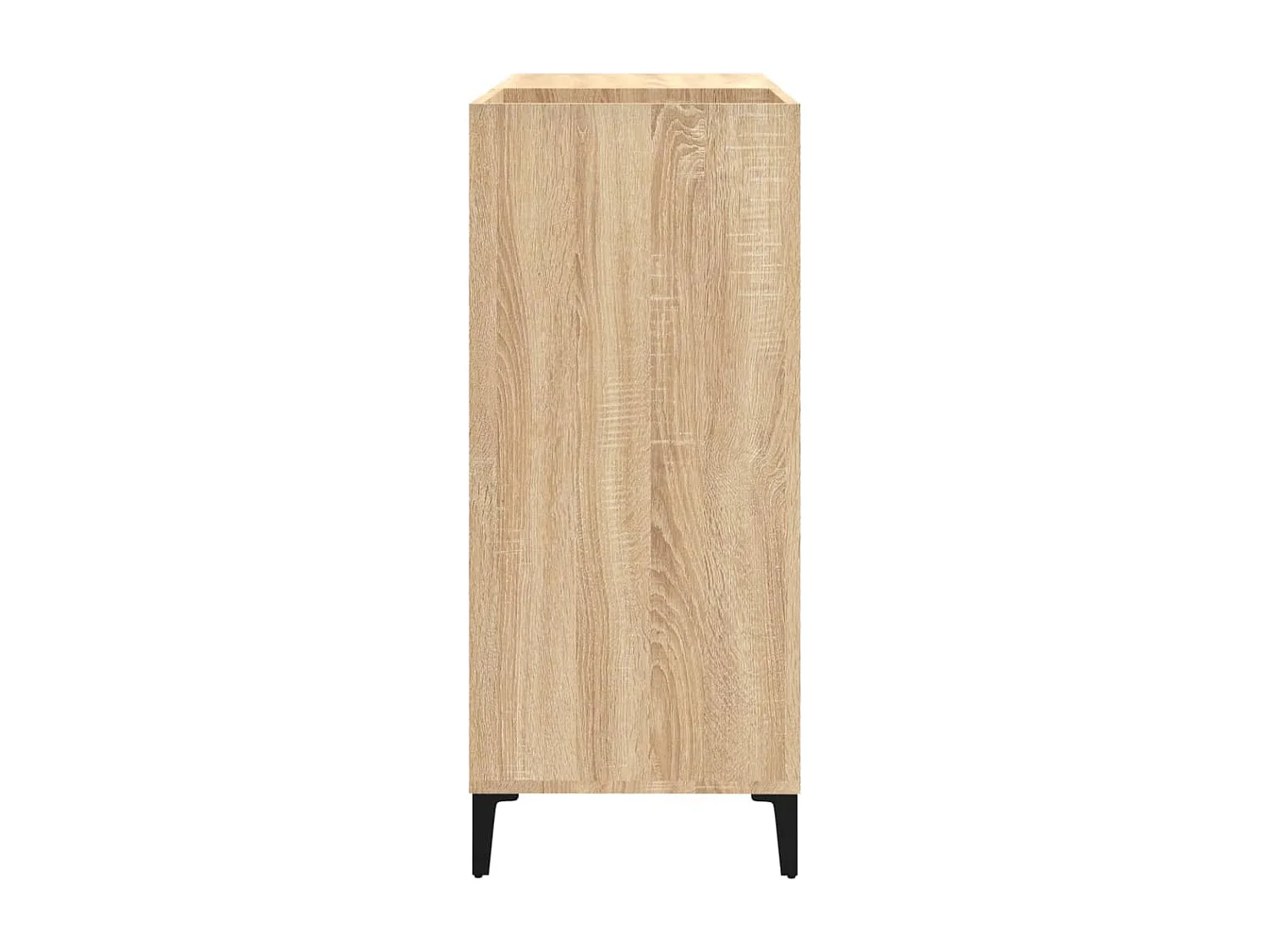Armoire à disques chêne sonoma 84,5x38x89 cm bois d'ingénierie
