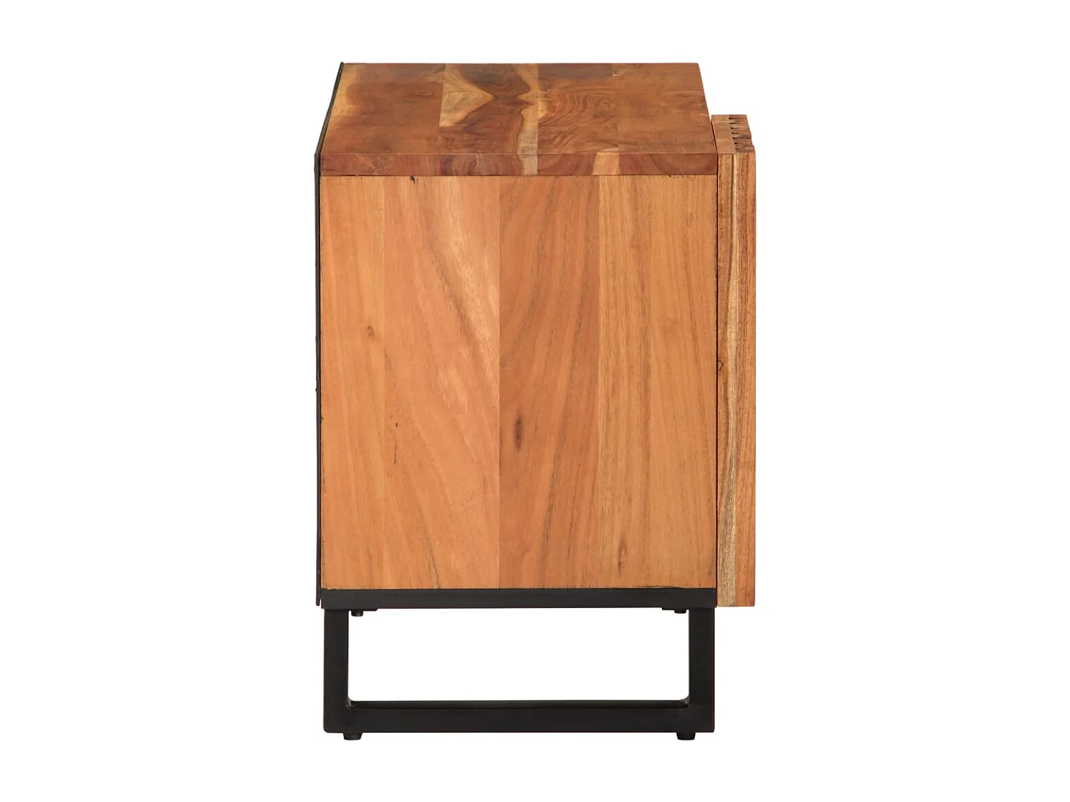 TV-Schrank 80x34x46 cm aus massivem Akazienholz