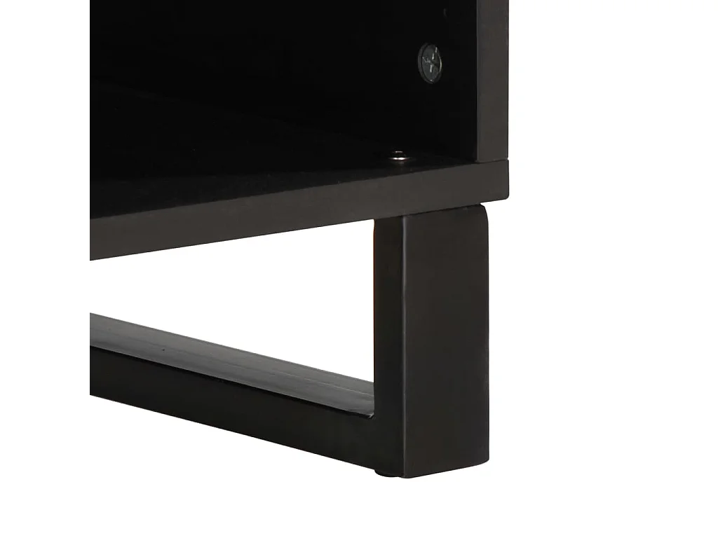 TV-Schrank 80x34x46 cm aus massivem Akazienholz