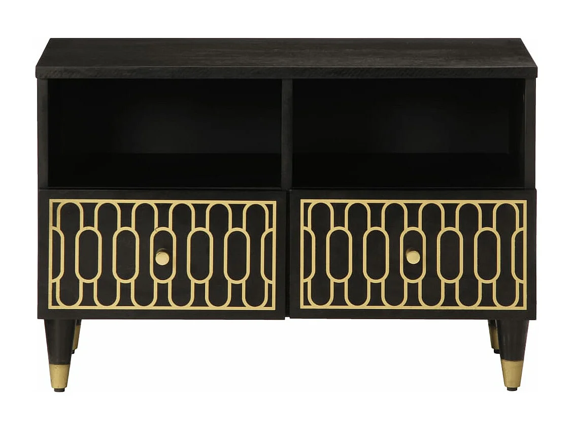 Mueble TV 70x33x46 cm Madera maciza de mango