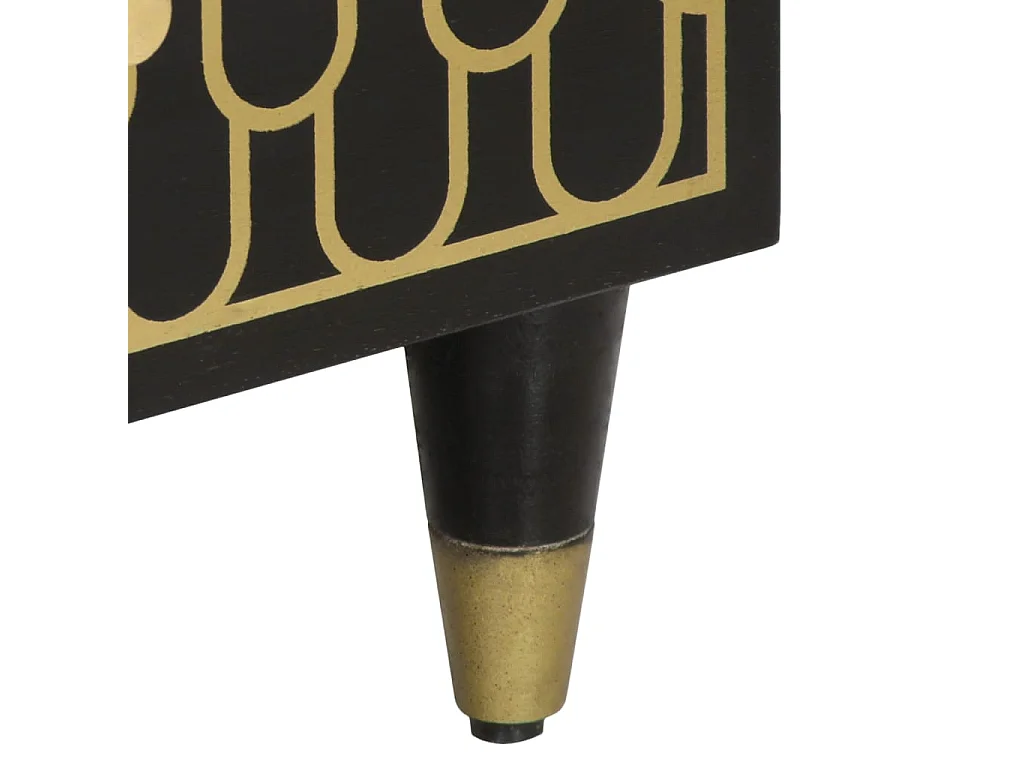 Meuble TV 70x33x46 cm Bois massif de manguier