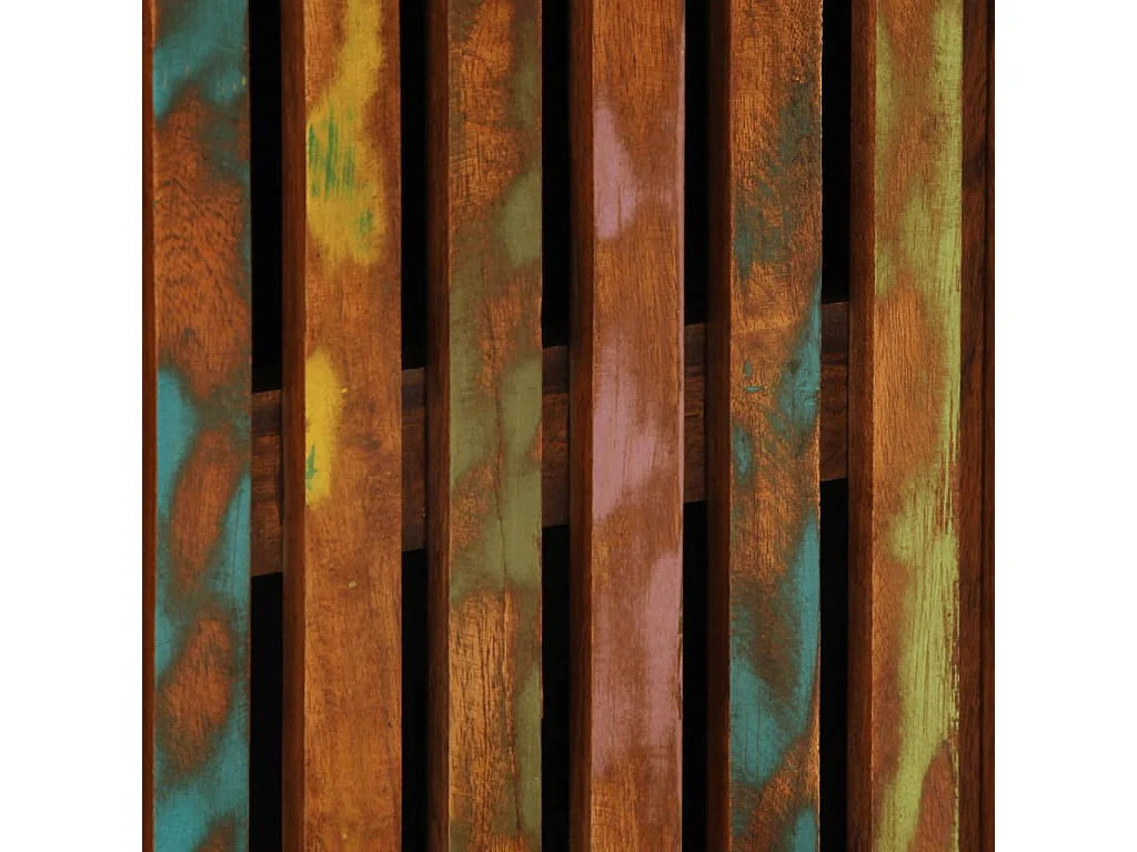 Aparador alto 60x34x100 cm madera maciza de acacia