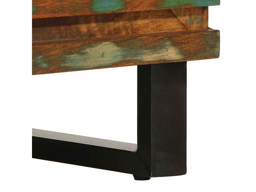 Aparador alto 60x34x100 cm madera maciza de acacia