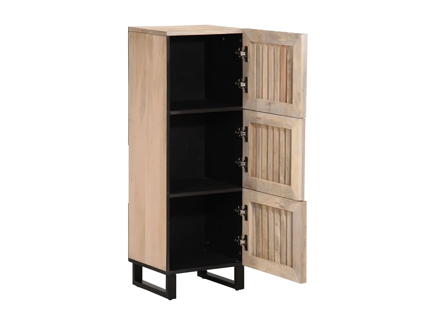 Buffet 40x34x110 cm bois de manguier massif