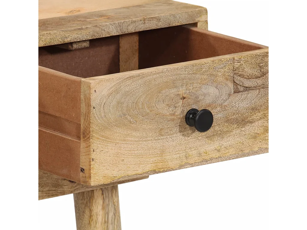 Consolle 110x30x75 cm in legno massello di mango