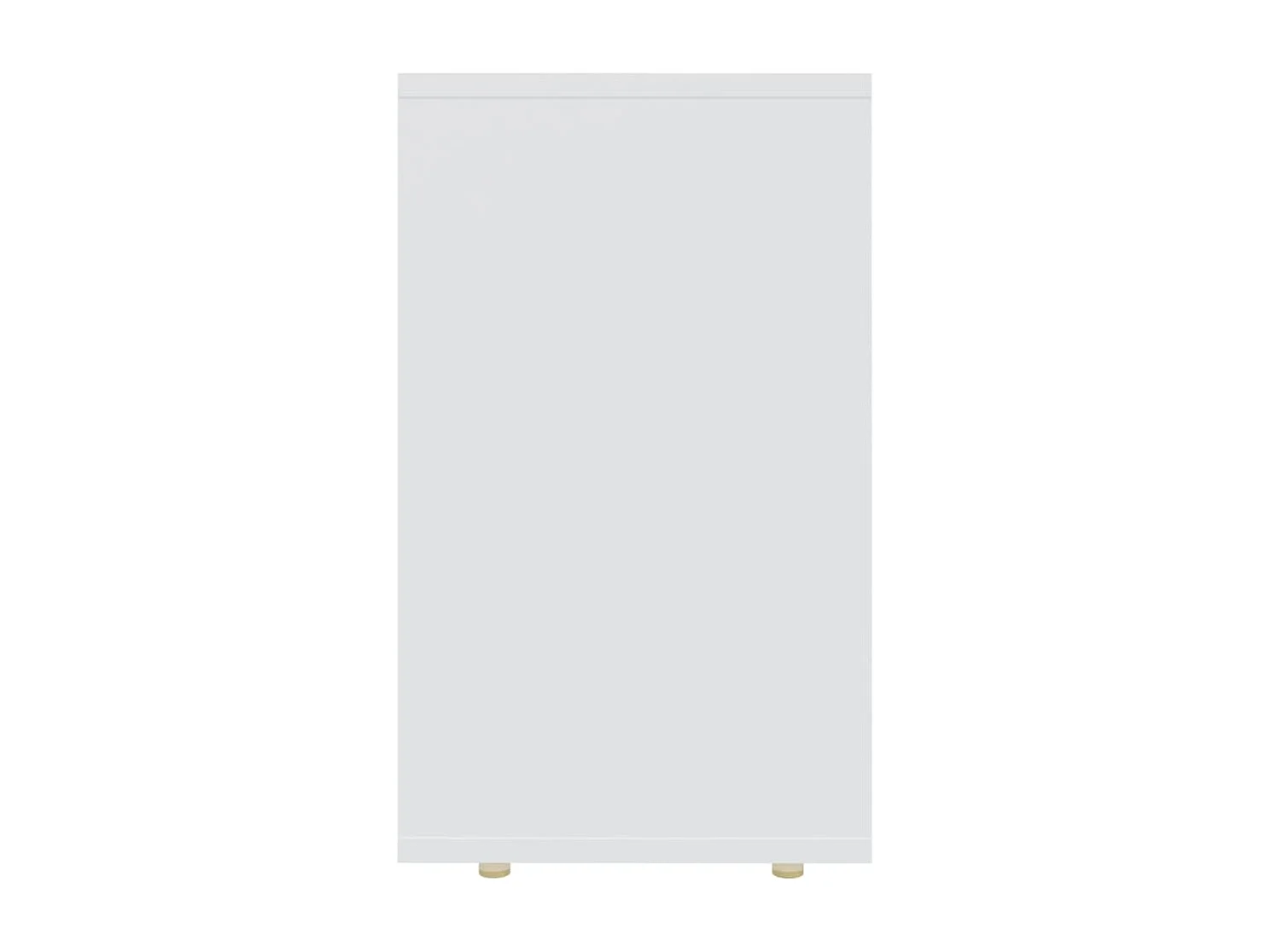 Tables gigognes 3 pcs Blanc Aggloméré