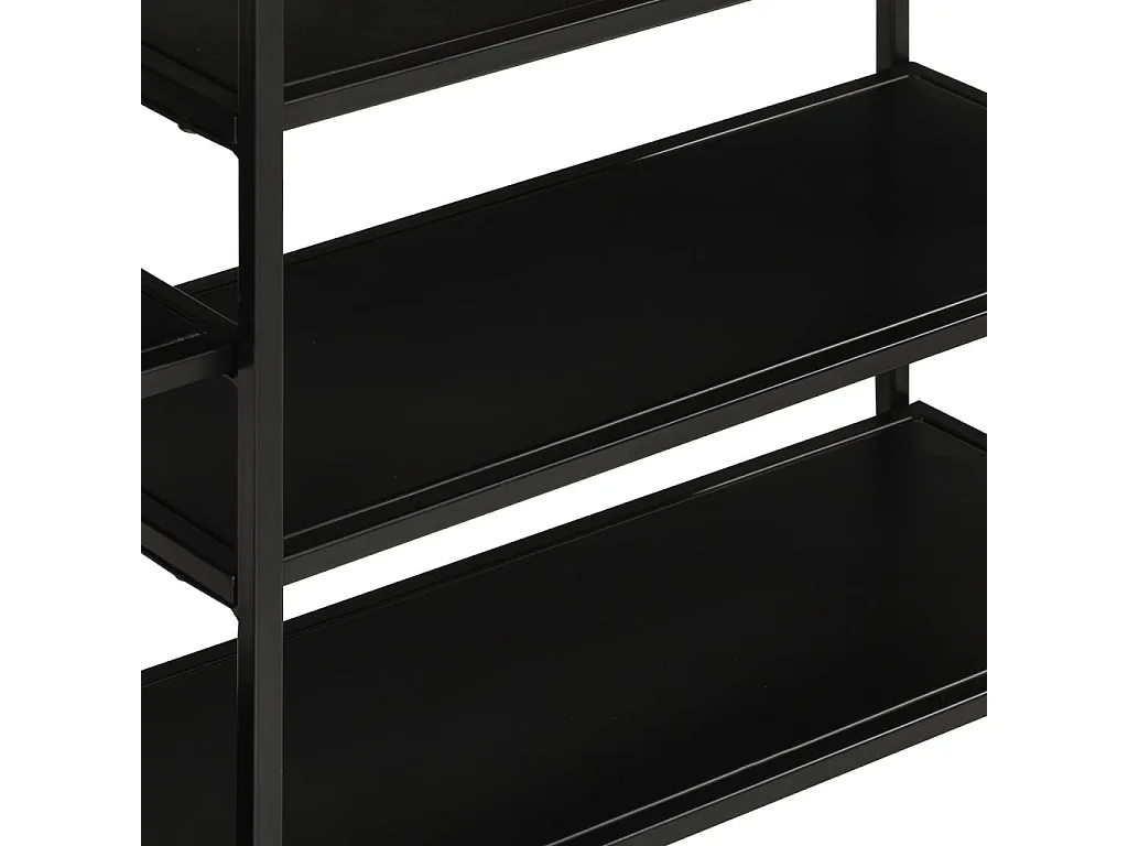 Mesa consola 110x30x75 cm madeira de mangueira maciça crua e ferro