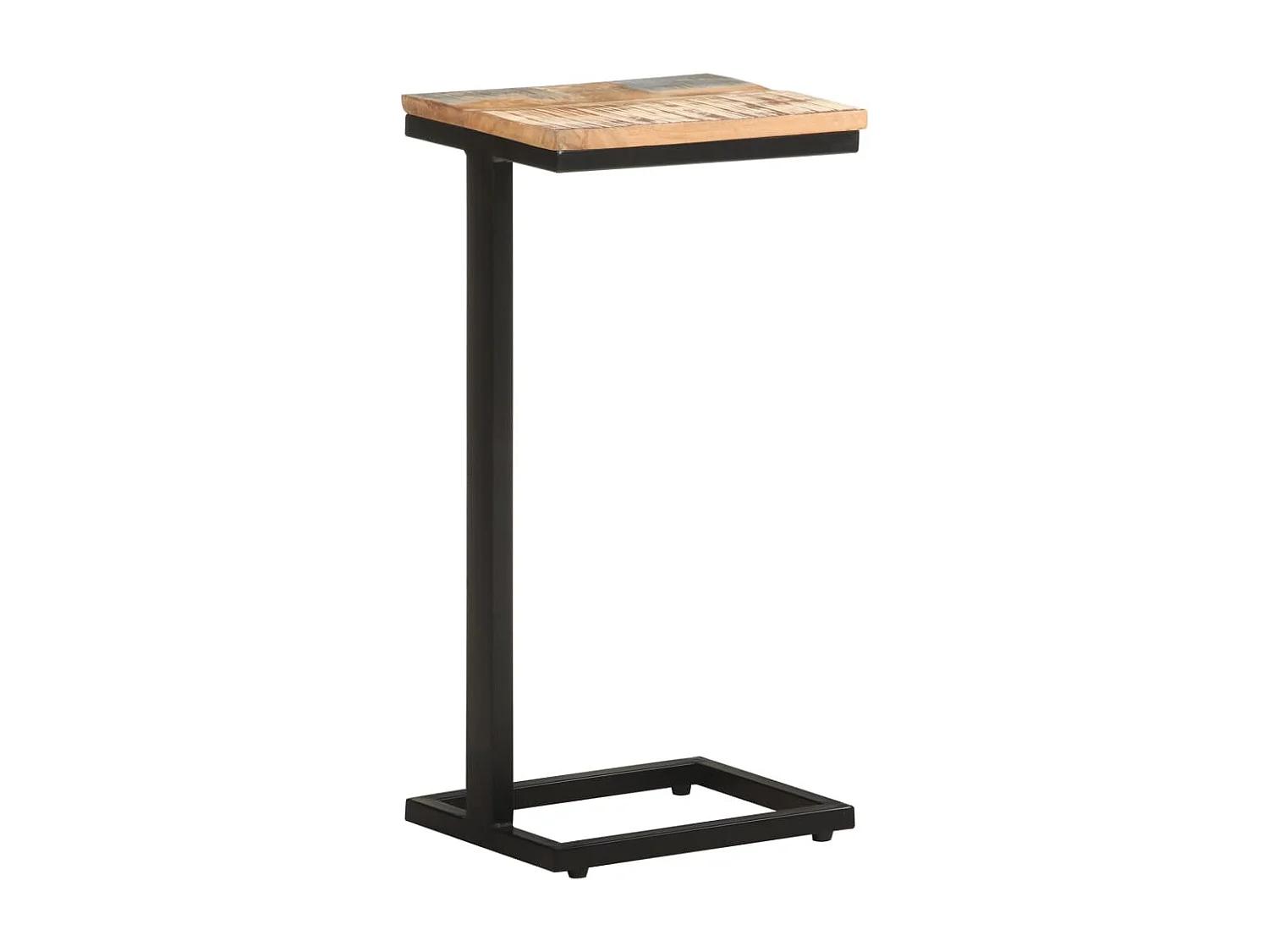 Mesas auxiliares 2 uds 31,5x24,5x64,5 cm Madera recuperada