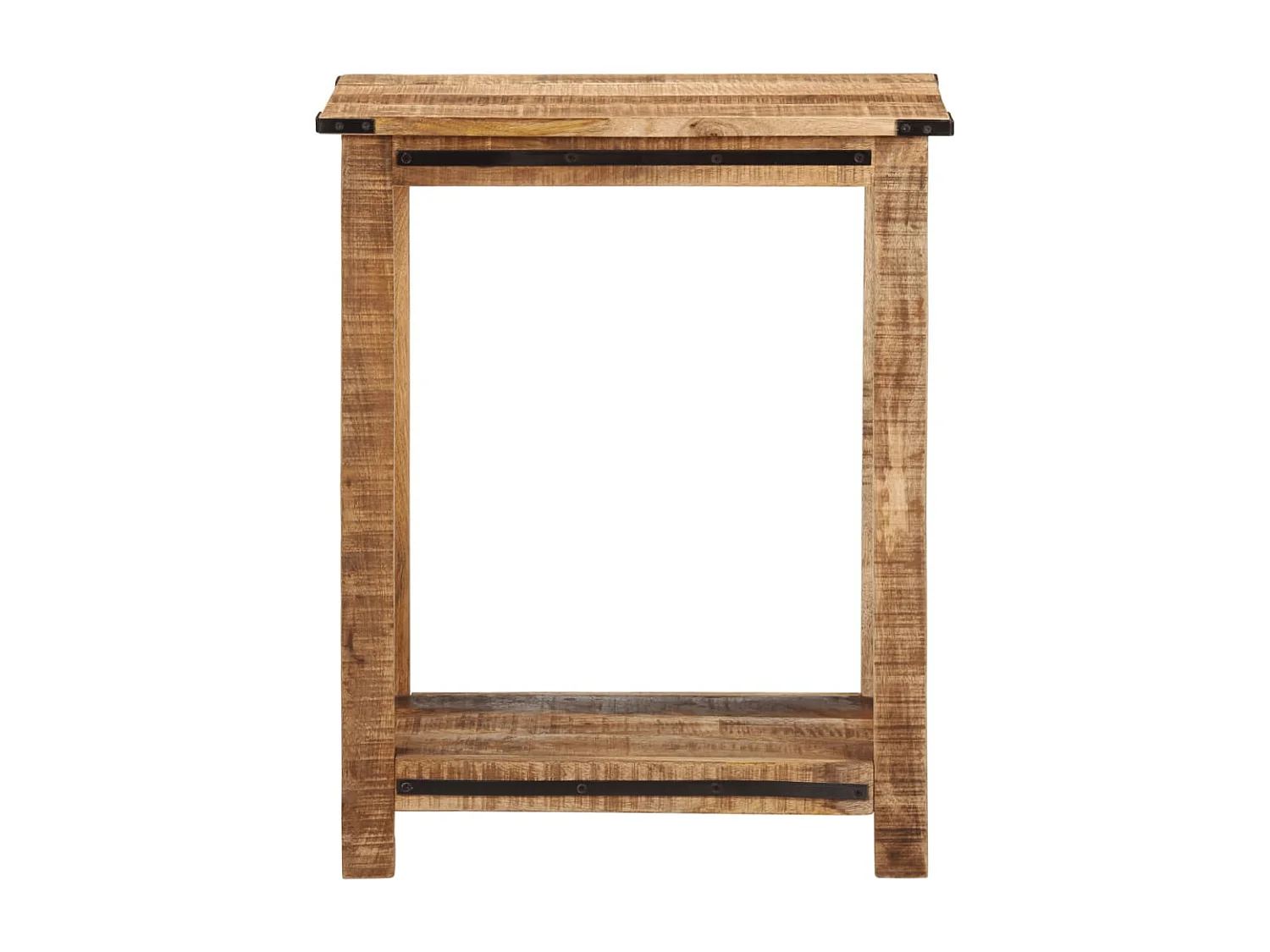 Table console 60x35x75 cm bois massif de manguier