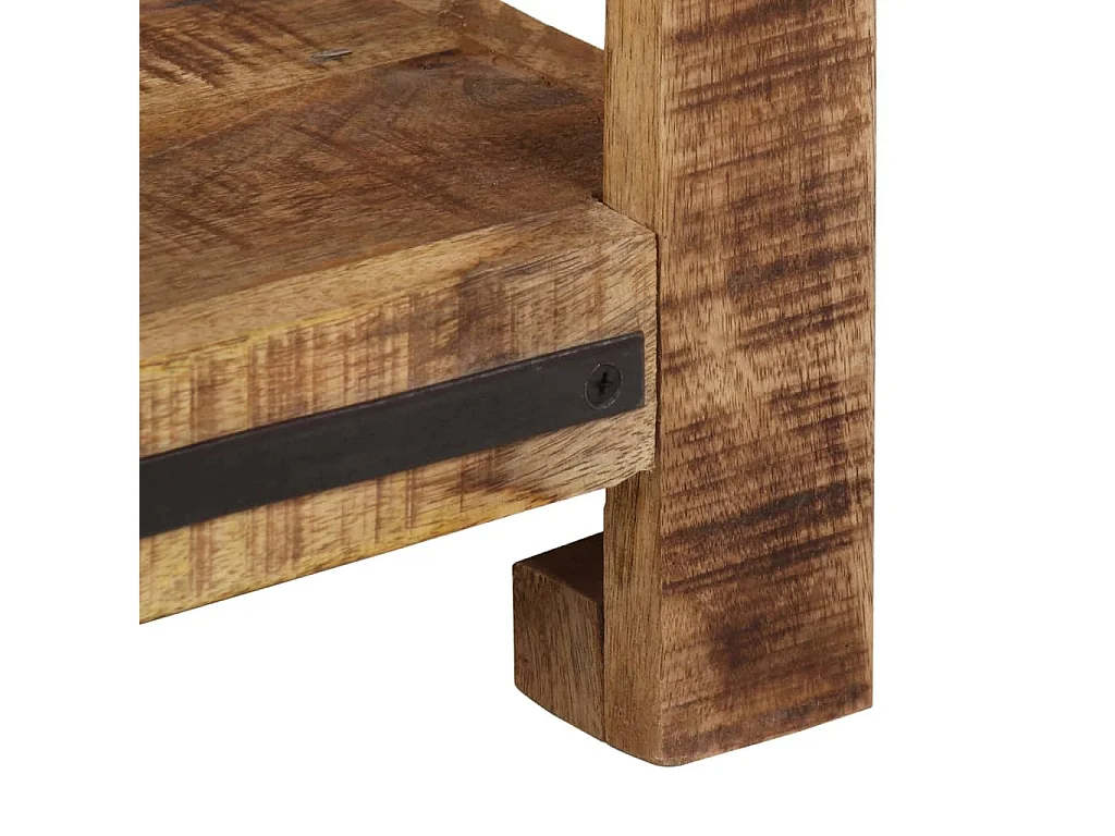 Table console 60x35x75 cm bois massif de manguier