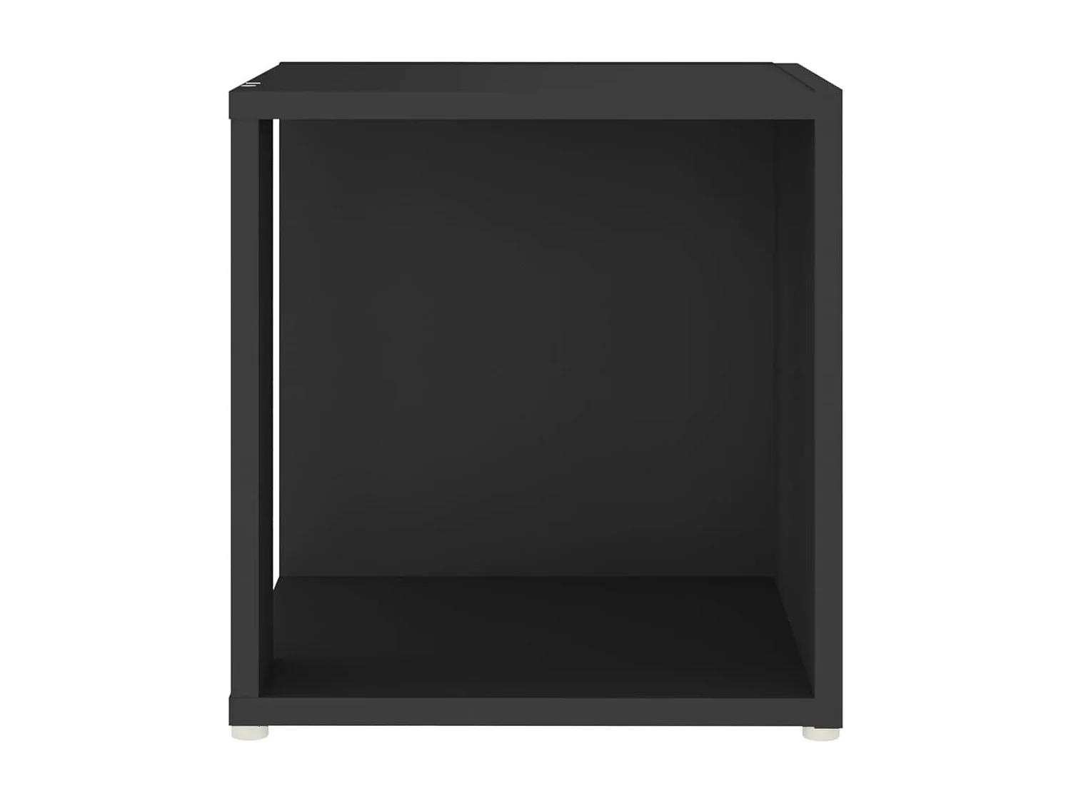 Beistelltisch Schwarz 33x33x34,5 cm Spanplatte