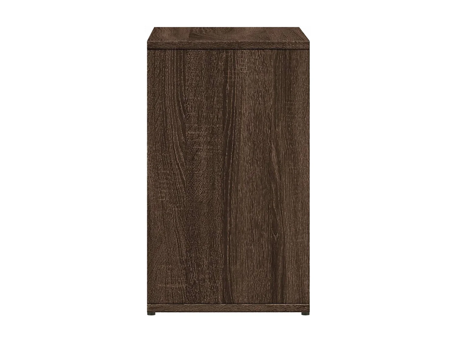 Tavolino Rovere marrone 50x30x50 cm MDF