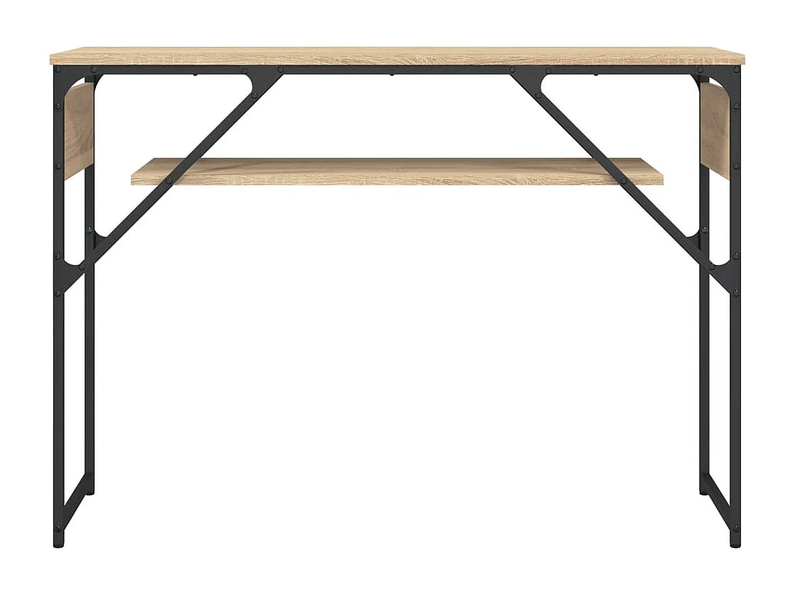 Konsolentisch mit Ablage Sonoma-Eiche 105x30x75 cm