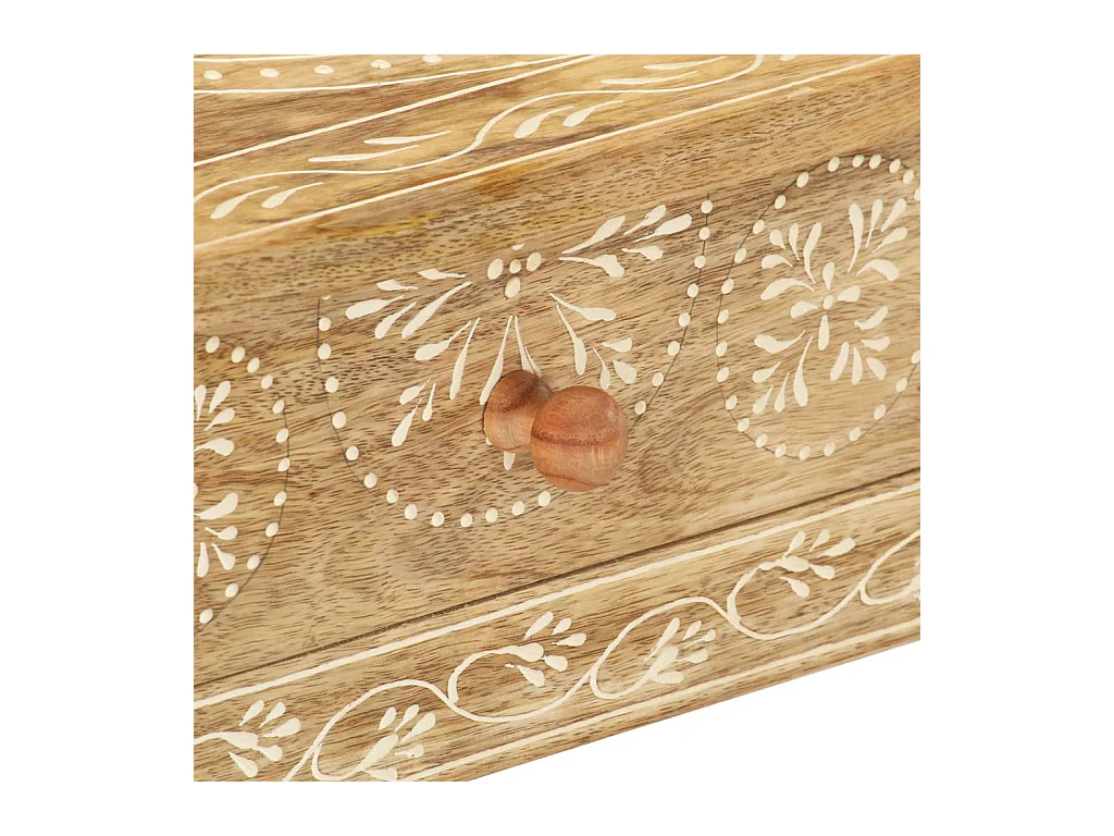 Table console 80x35x74 cm Bois de manguier massif