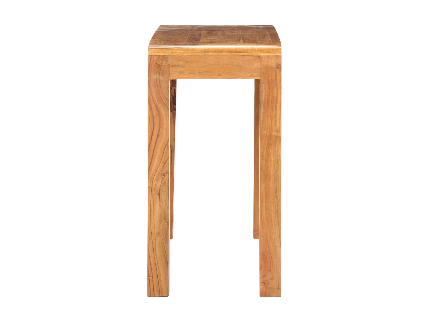 Consolle 110x40x76cm Legno massello di acacia e finitura miele