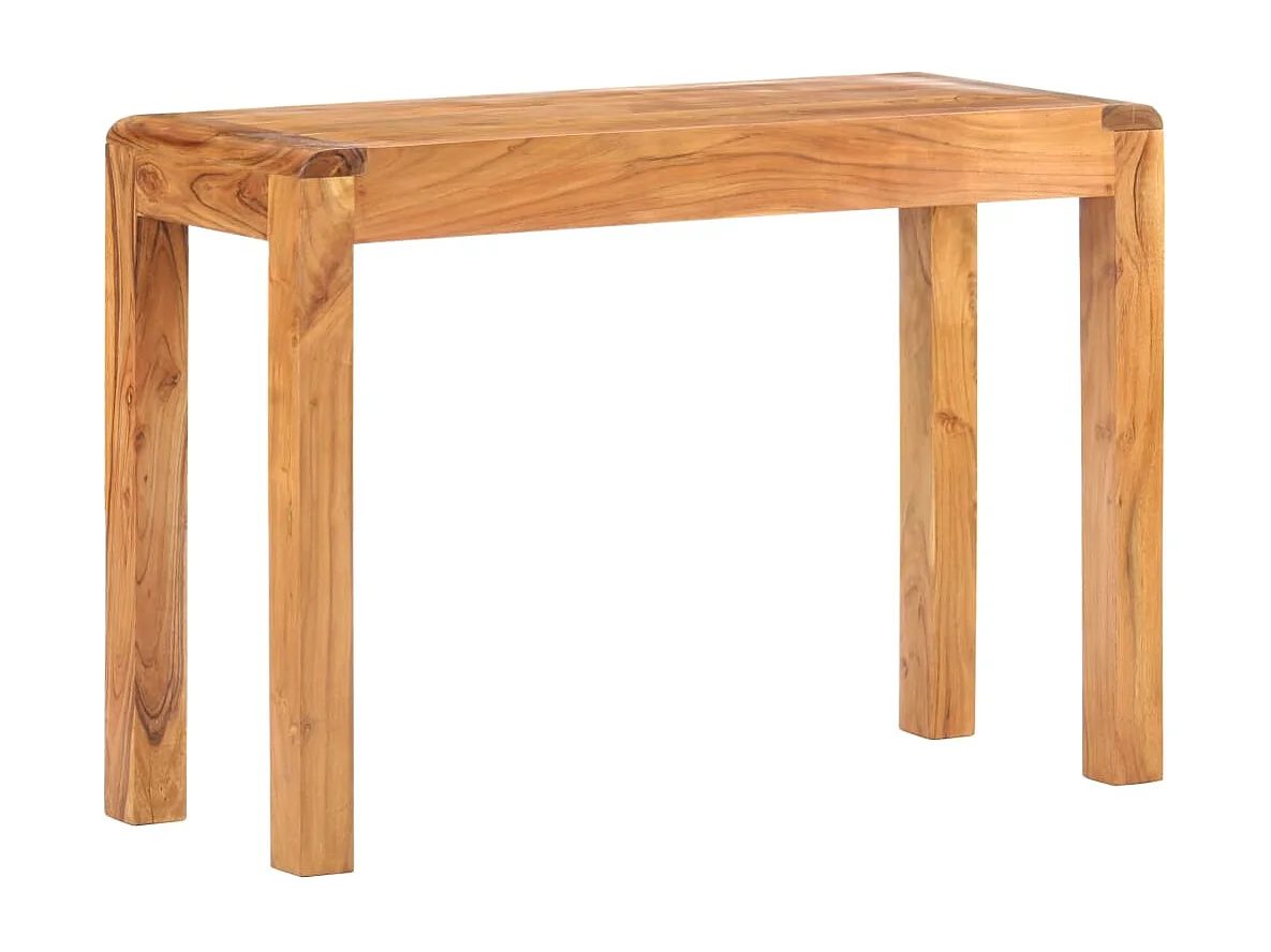 Consolle 110x40x76cm Legno massello di acacia e finitura miele