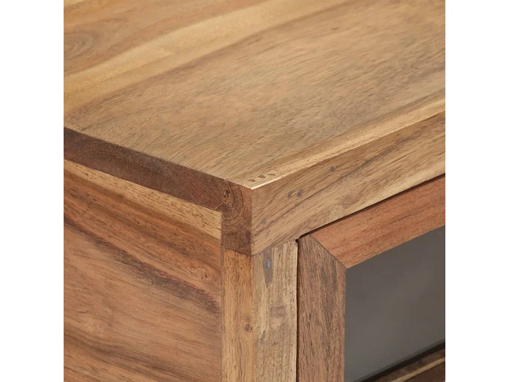 Mesa consola 90x35x76 cm Madera maciza de acacia