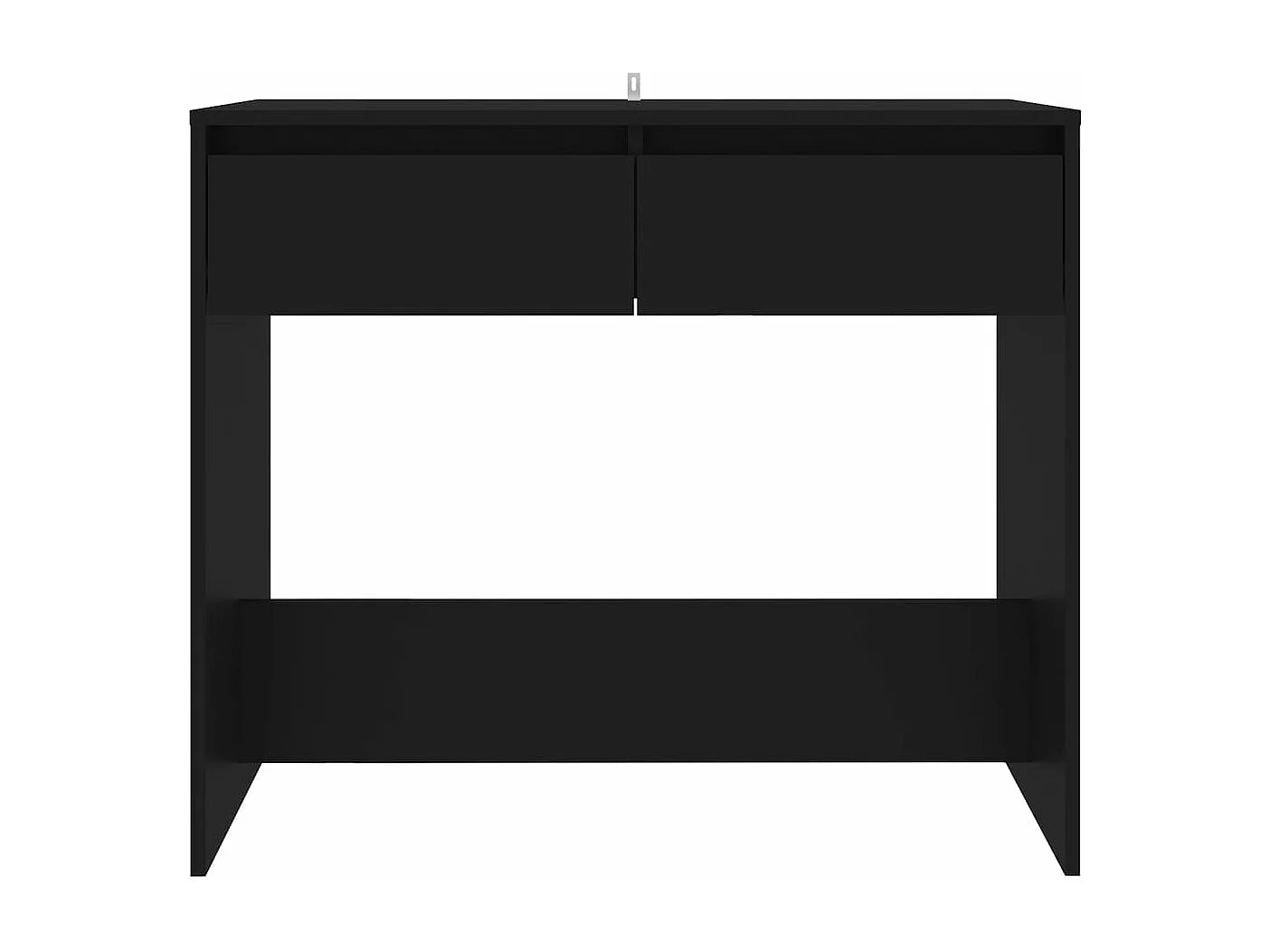Table console Noir 89x41x76,5 cm Acier