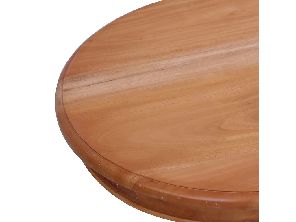 Tavolino Naturale 50 x 50 x 65 cm Legno massello di mogano