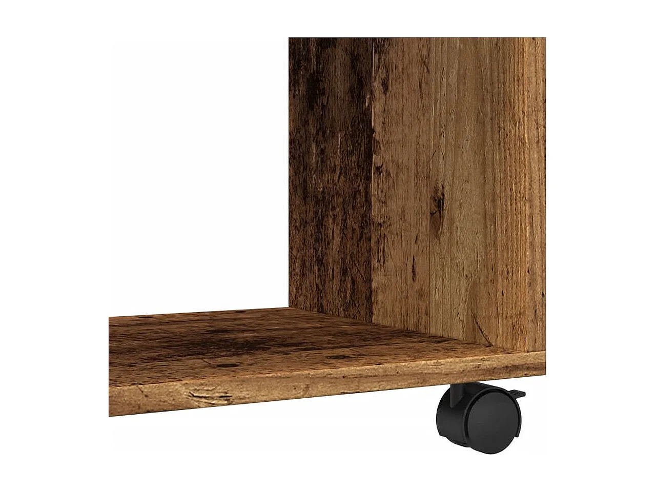 Armario con ruedas madera vieja 72x33x42,5 cm madera contrachapada