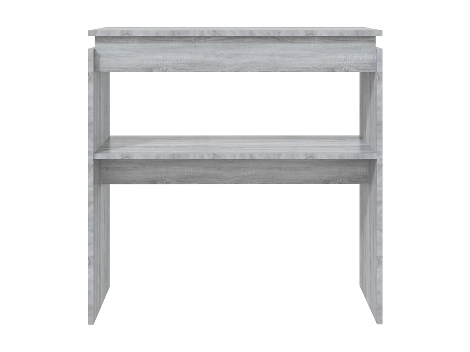 Table console Sonoma gris 80x30x80 cm Bois d'ingénierie