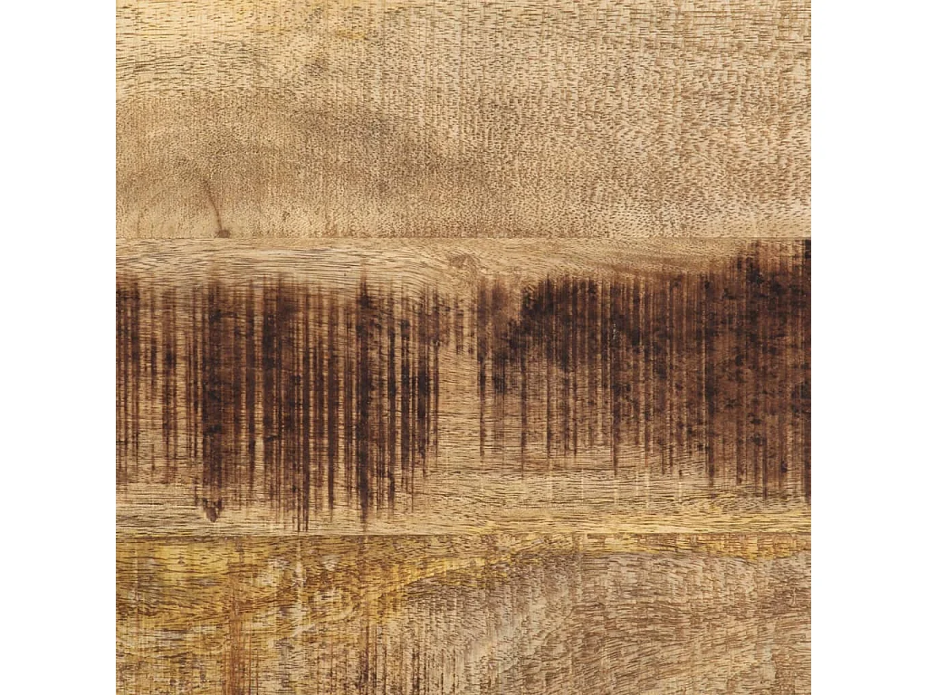 Konsolentisch 70x35x70 cm rohes massives Mangoholz