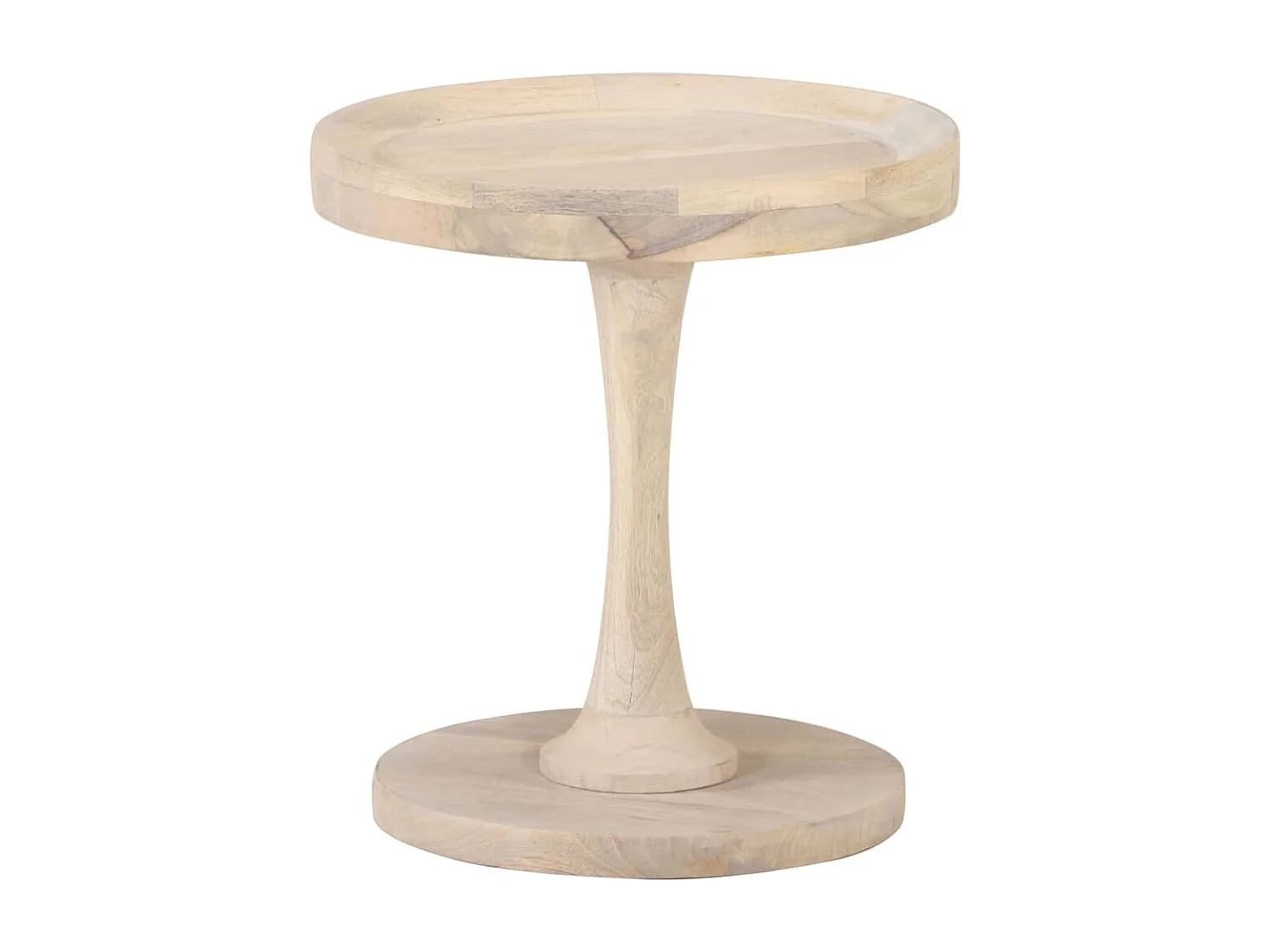 Table d'appoint Ø40x45 cm Bois de manguier massif