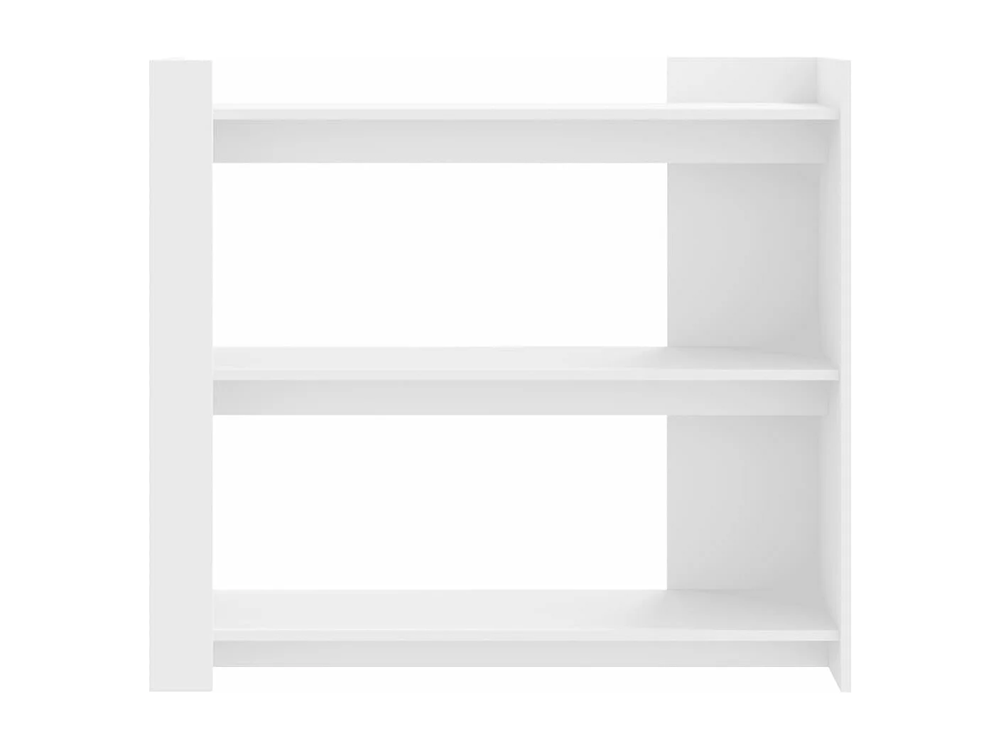 Table console blanc 100x35x90 cm bois d’ingénierie