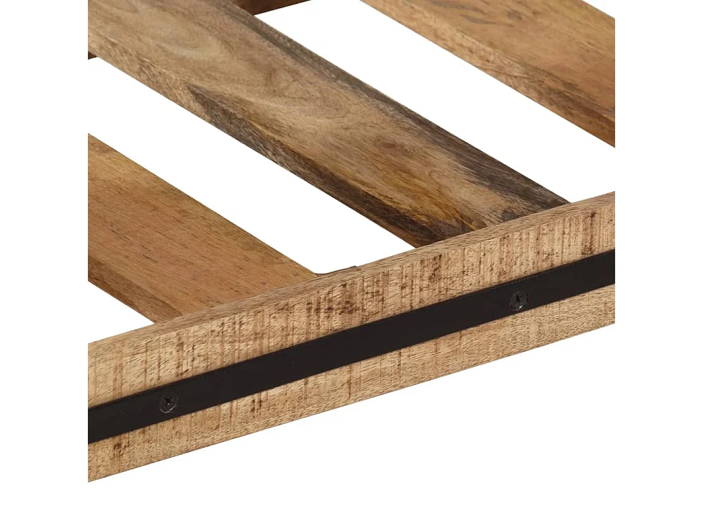 Table console 100x35x75 cm bois de manguier massif