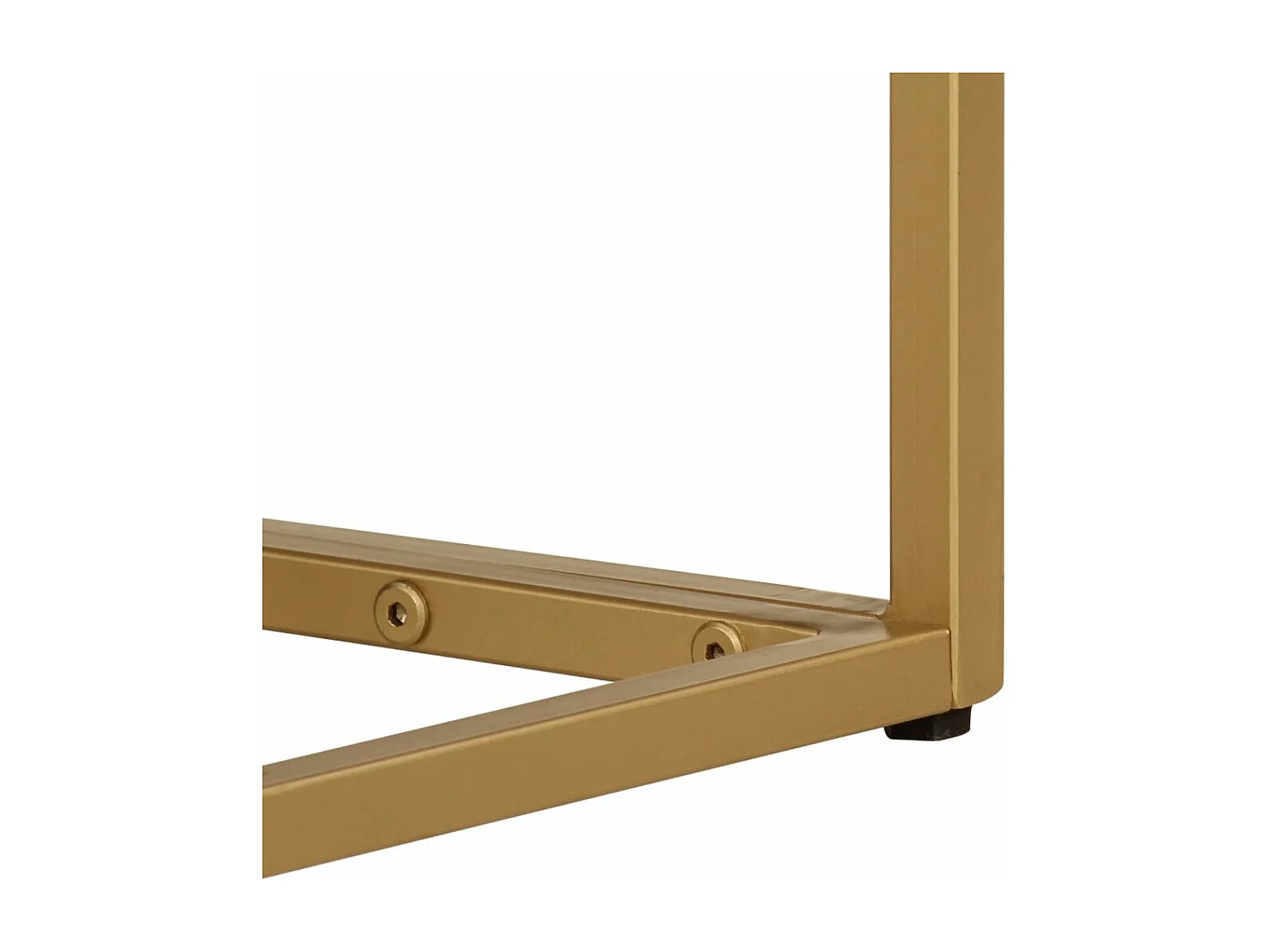 Table console 90x30x76 cm bois massif de manguier et fer