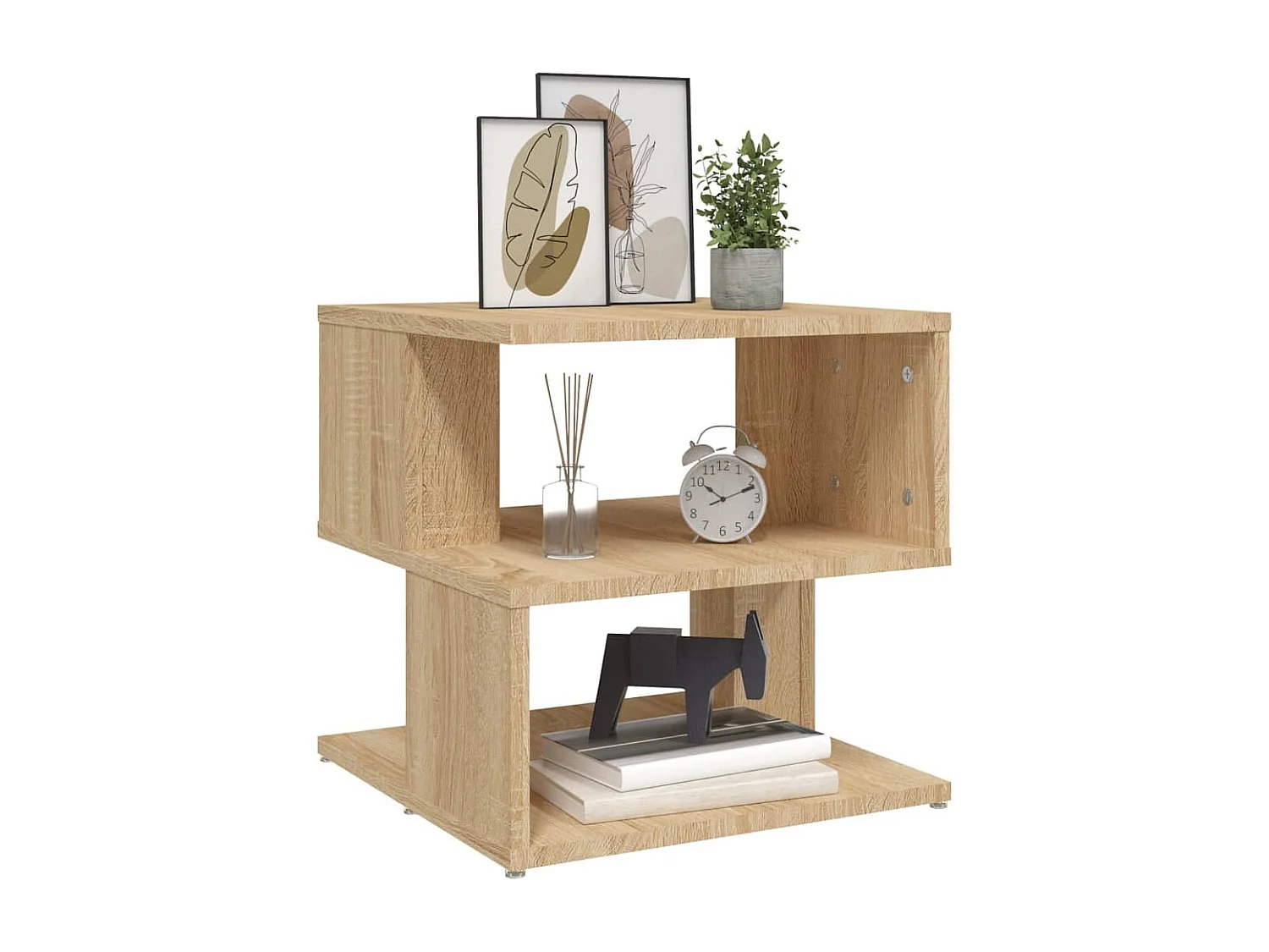 Beistelltisch Sonoma-Eiche 40x40x40 cm Spanplatte