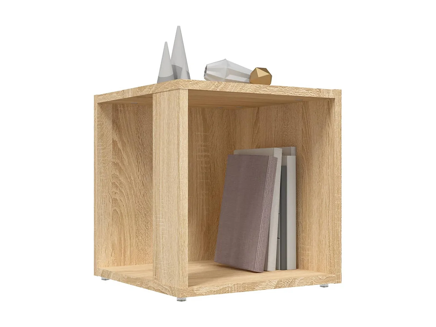 Tavolino rovere Sonoma 33x33x34,5 cm Truciolare