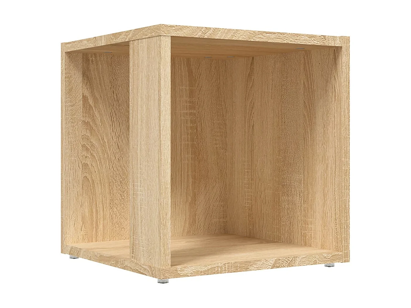 Table d'appoint Chêne sonoma 33x33x34,5 cm Aggloméré