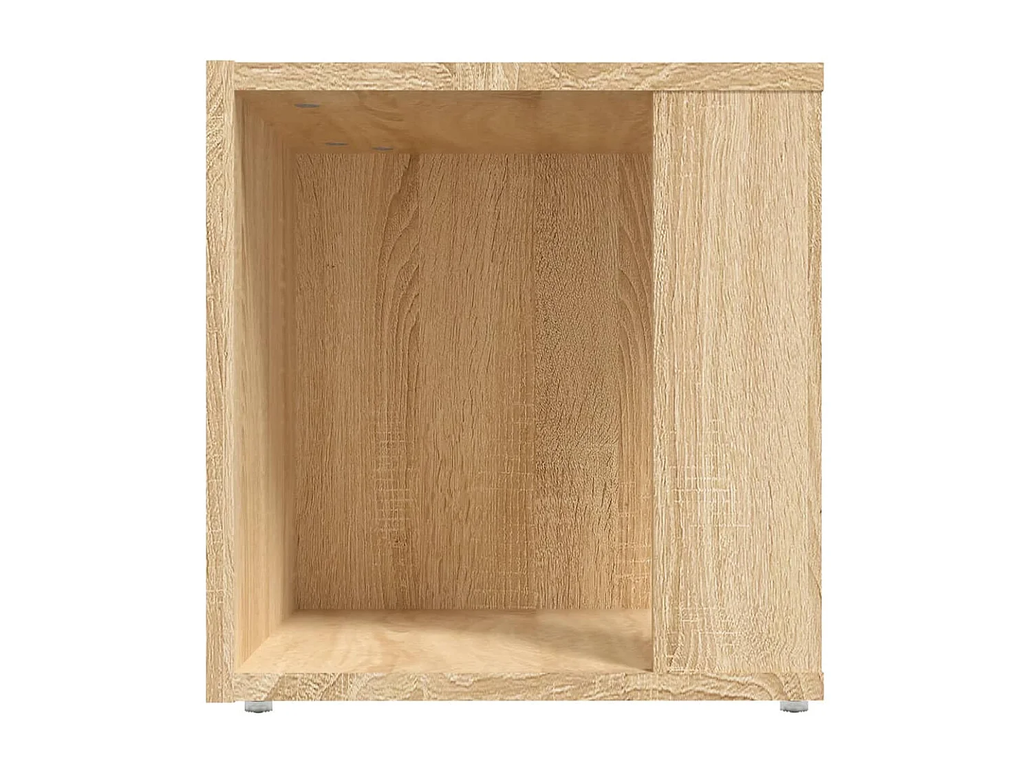 Table d'appoint Chêne sonoma 33x33x34,5 cm Aggloméré